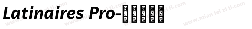 Latinaires Pro字体转换